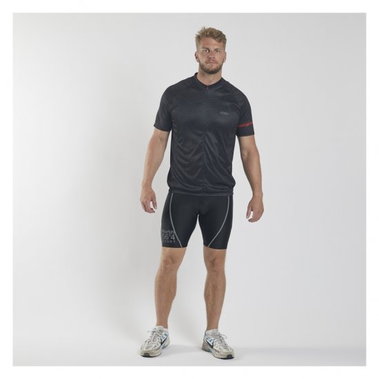 North Latitude Sport Bike Shirt Black - Cykelkläder - 