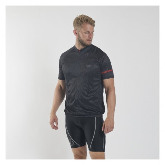 North Latitude Sport Bike Shirt Black - Cykelkläder - 