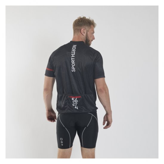 North Latitude Sport Bike Shirt Black - Cykelkläder - 