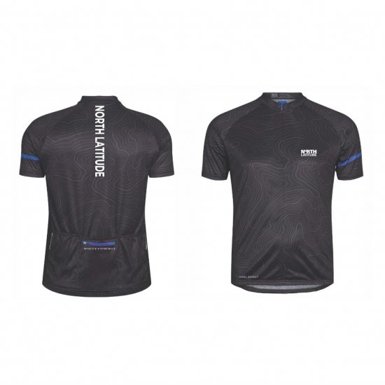 North Latitude Cycling Shirt Black - Cykelkläder - 