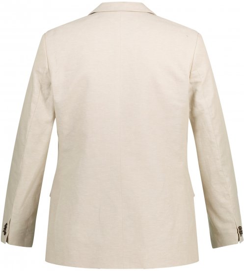 JP1880 Kos Linen Blend Jacket Sand - Kostymer och kavajer - Kostymer i stora storlekar