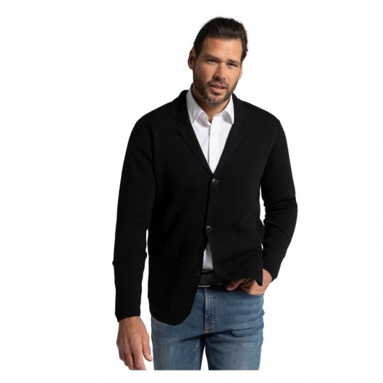 JP1880 Jacket Business Flexnamic Milano Black - Kostymer och kavajer - Kostymer i stora storlekar
