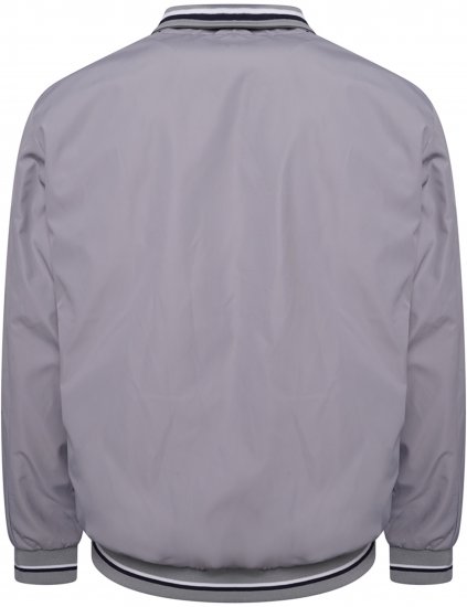 Kam jeans 444 Premium Harrington Jacket Silver - Jackor - Stora jackor - 2XL-12XL