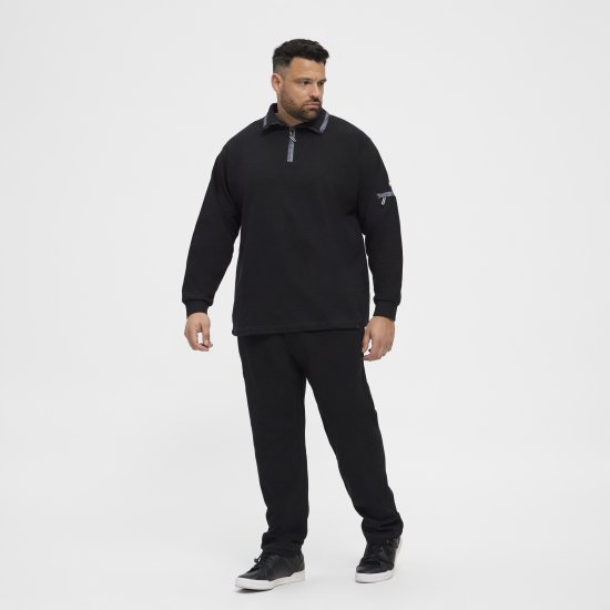 North Latitude Ottoman Sweatpants Black - Mjukisbyxor och -shorts - Mjukisbyxor & Mjukisshorts 2XL-12XL