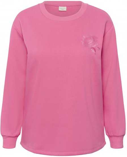 Kaffe Curve Sus Sweatshirt Pink Power - Collegetröjor - 