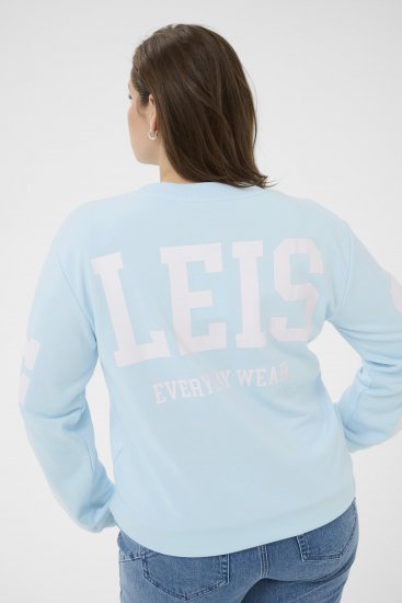Kaffe Curve Mila Sweatshirt Nantucket Breeze Blue - Collegetröjor - 