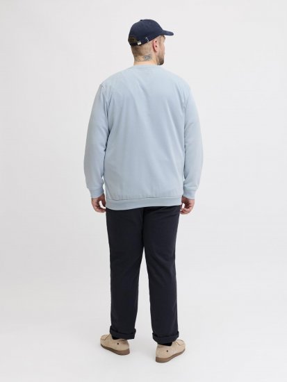 Jack & Jones Brandon Sweatshirt Blue - Tröjor & hoodies - Stora hoodies & tröjor - 2XL-14XL