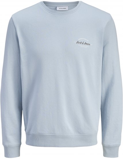 Jack & Jones Brandon Sweatshirt Blue - Tröjor & hoodies - Stora hoodies & tröjor - 2XL-14XL