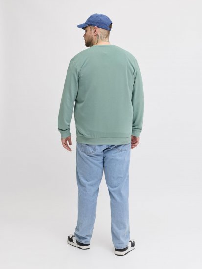 Jack & Jones Brandon Sweatshirt Turquoise - Tröjor & hoodies - Stora hoodies & tröjor - 2XL-14XL