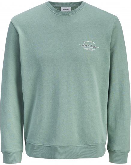 Jack & Jones Brandon Sweatshirt Turquoise - Tröjor & hoodies - Stora hoodies & tröjor - 2XL-14XL