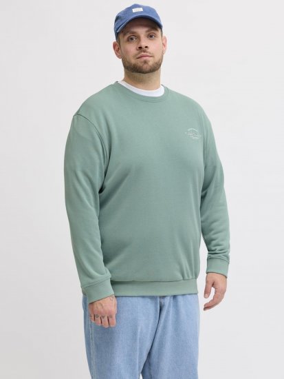 Jack & Jones Brandon Sweatshirt Turquoise - Tröjor & hoodies - Stora hoodies & tröjor - 2XL-14XL