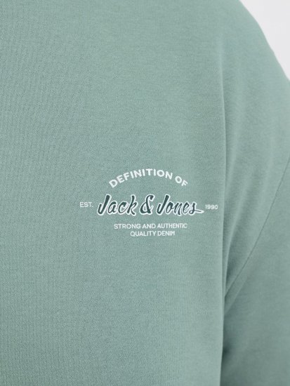 Jack & Jones Brandon Sweatshirt Turquoise - Tröjor & hoodies - Stora hoodies & tröjor - 2XL-14XL