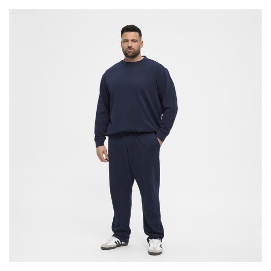 North Latitude Crew Neck Sweatshirt Navy - Tröjor & hoodies - Stora hoodies & tröjor - 2XL-14XL