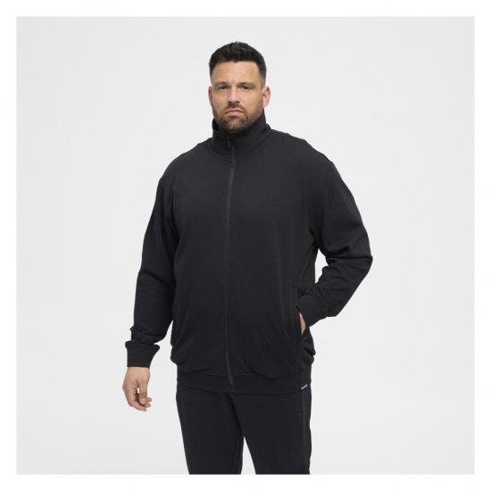 North Latitude Full-Zip Sweatshirt Black - Tröjor & hoodies - Stora hoodies & tröjor - 2XL-14XL