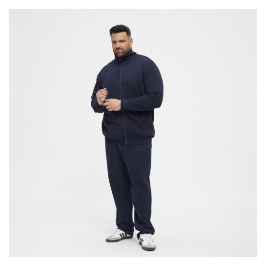 North Latitude Full-Zip Sweatshirt Navy Blue - Tröjor & hoodies - Stora hoodies & tröjor - 2XL-14XL