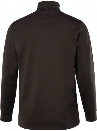 JP1880 Turtleneck Sweatshirt Long Sleeve Dark Brown - Tröjor & hoodies - Stora hoodies & tröjor - 2XL-14XL