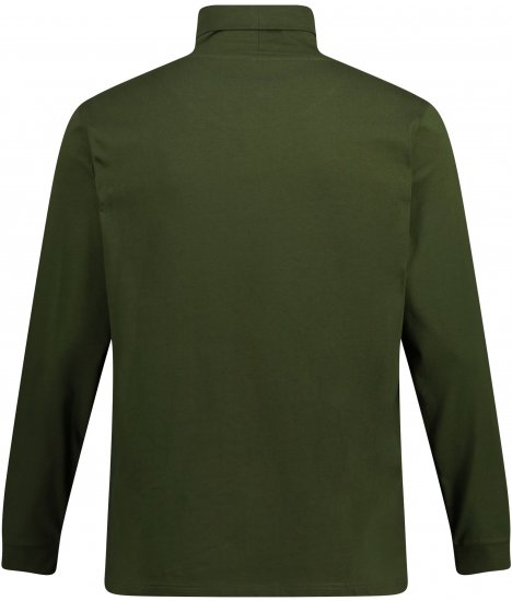 JP1880 Turtleneck Sweatshirt Green - Tröjor & hoodies - Stora hoodies & tröjor - 2XL-14XL