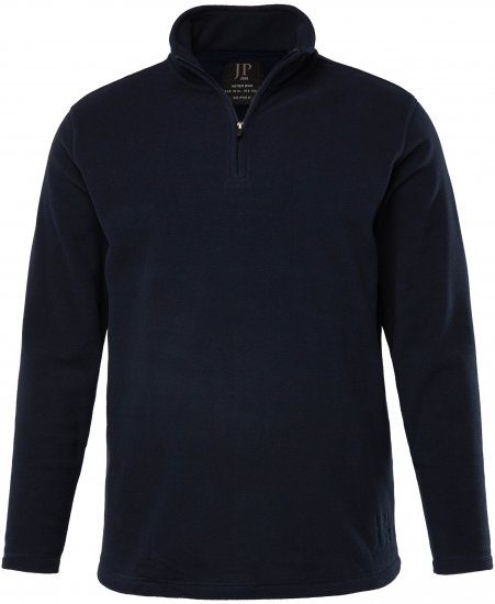 JP1880 Fleece Half-Zip Ultralight Navy - Tröjor & hoodies - Stora hoodies & tröjor - 2XL-14XL