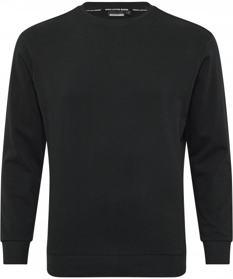 North Latitude Crew Neck Sweatshirt Black - Tröjor & hoodies - Stora hoodies & tröjor - 2XL-14XL