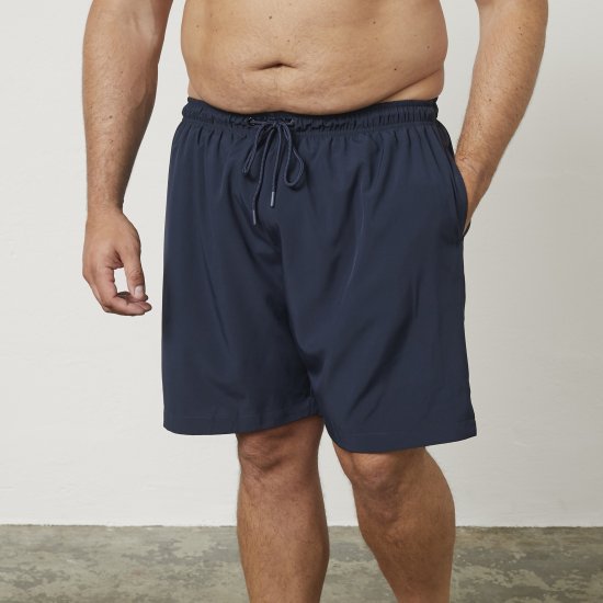 North Latitude 61145 4-Vägs Stretch Badshorts Marinblå - Underkläder & badkläder - Stora underkläder för män