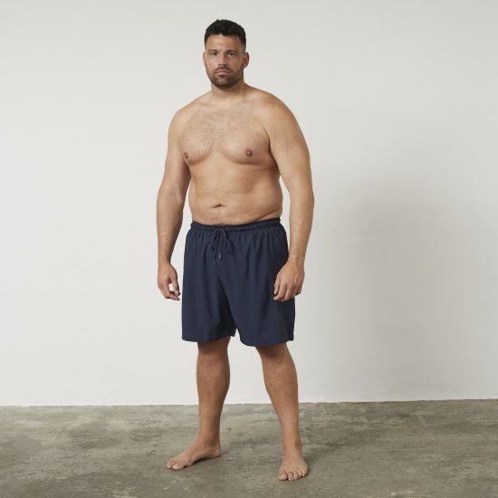 North Latitude 61145 4-Vägs Stretch Badshorts Marinblå - Underkläder & badkläder - Stora underkläder för män