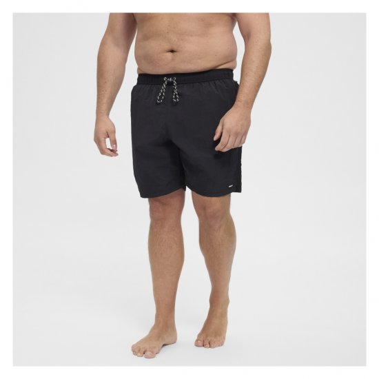 North Latitude Swimshorts Black - Underkläder & badkläder - Stora underkläder för män