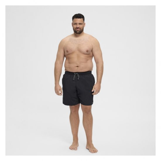 North Latitude Swimshorts Black - Underkläder & badkläder - Stora underkläder för män