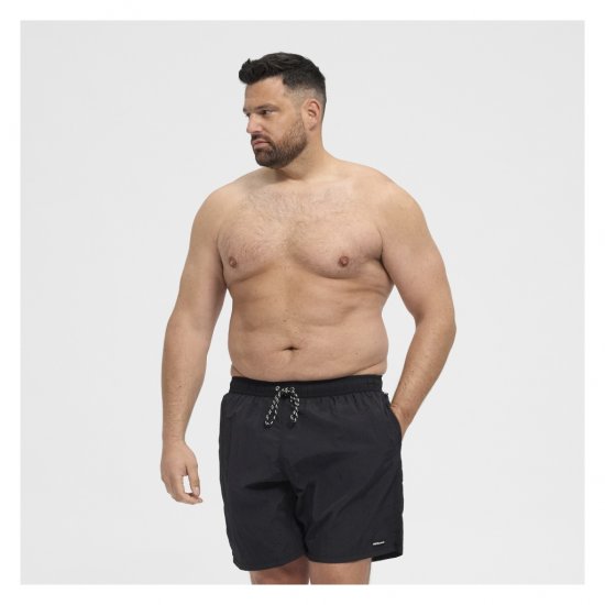 North Latitude Swimshorts Black - Underkläder & badkläder - Stora underkläder för män