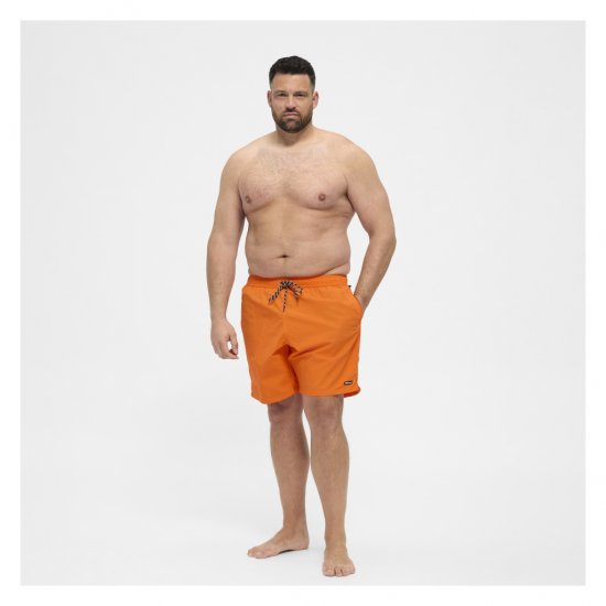 North Latitude Swimshorts Orange - Underkläder & badkläder - Stora underkläder för män