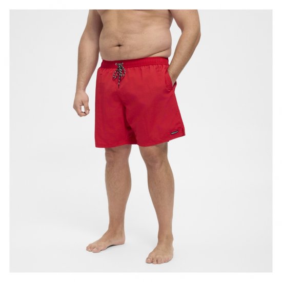 North Latitude Swimshorts Red - Underkläder & badkläder - Stora underkläder för män