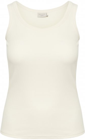 Kaffe Curve Carina Linne Chalk - T-shirts - 