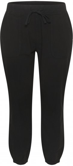 Kaffe Curve Nana Byxor Svart - Jeans & Byxor i Stora Storlekar – Plus Size - 