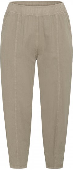 Kaffe Curve Nana Barrel Pants Brindle - Tygbyxor - 