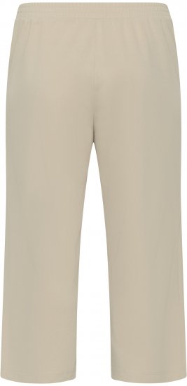 Kaffe Curve Pheolo Cropped Pants Feather Grey - Tygbyxor - 
