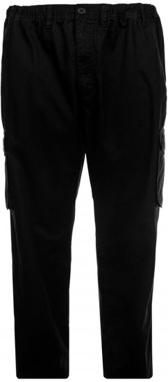 Espionage TR052 Cargo Trousers Black - Cargobyxor för män i stora storlekar - Cargobyxor för män i stora storlekar