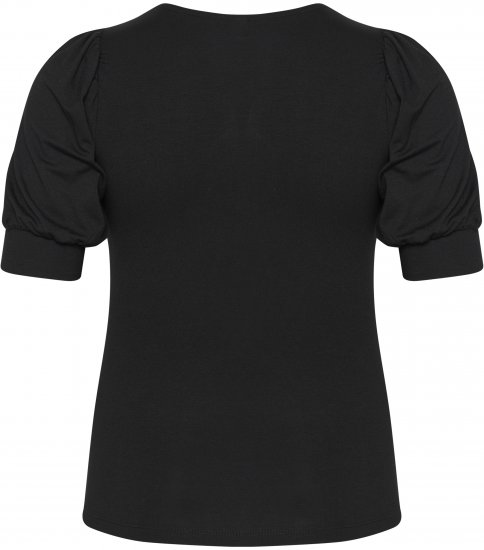 Kaffe Curve Sissy T-shirt Svart - T-shirts - 