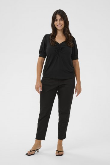 Kaffe Curve Sissy T-shirt Svart - T-shirts - 