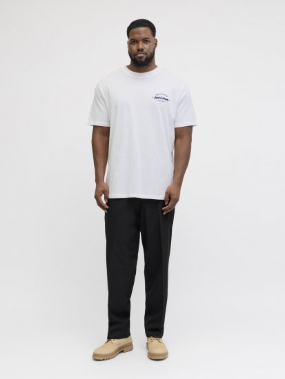 Jack & Jones Brandon T-shirt Vit - T-shirts - Stora T-shirts - 2XL-14XL