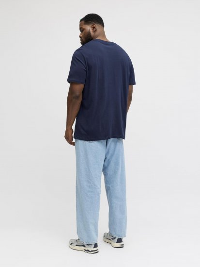 Jack & Jones Brandon T-shirt Blå - T-shirts - Stora T-shirts - 2XL-14XL