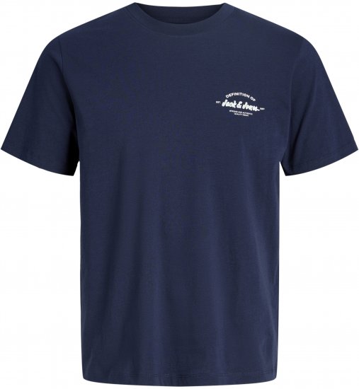 Jack & Jones Brandon T-shirt Blå - T-shirts - Stora T-shirts - 2XL-14XL