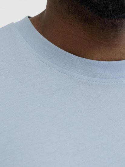 Jack & Jones Brandon T-shirt Himmelsblå - T-shirts - Stora T-shirts - 2XL-14XL