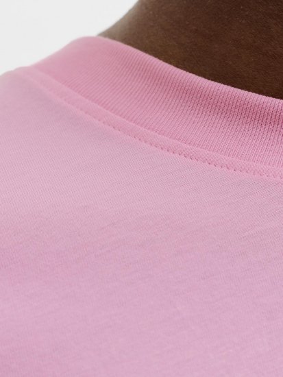 Jack & Jones Brandon T-shirt Rosa - T-shirts - Stora T-shirts - 2XL-14XL