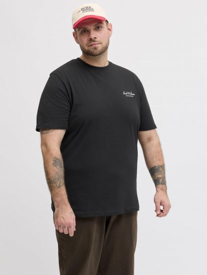 Jack & Jones Archive T-Shirt Svart - T-shirts - Stora T-shirts - 2XL-14XL