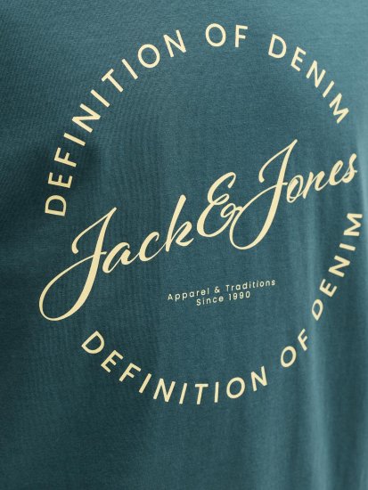Jack & Jones Grayson T-shirt Turkos - T-shirts - Stora T-shirts - 2XL-14XL