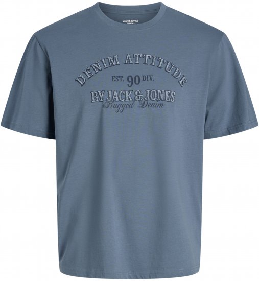 Jack & Jones Edenver T-shirt Blå - T-shirts - Stora T-shirts - 2XL-14XL