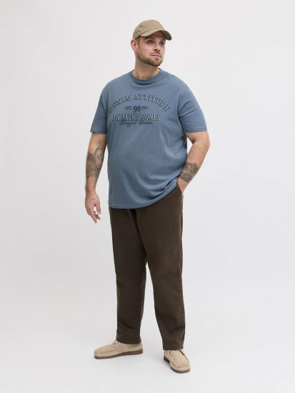 Jack & Jones Edenver T-shirt Blå - T-shirts - Stora T-shirts - 2XL-14XL