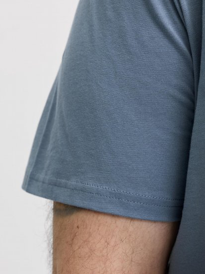 Jack & Jones Edenver T-shirt Blå - T-shirts - Stora T-shirts - 2XL-14XL