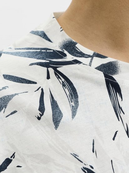 Jack & Jones Honolulu T-Shirt White - T-shirts - Stora T-shirts - 2XL-14XL