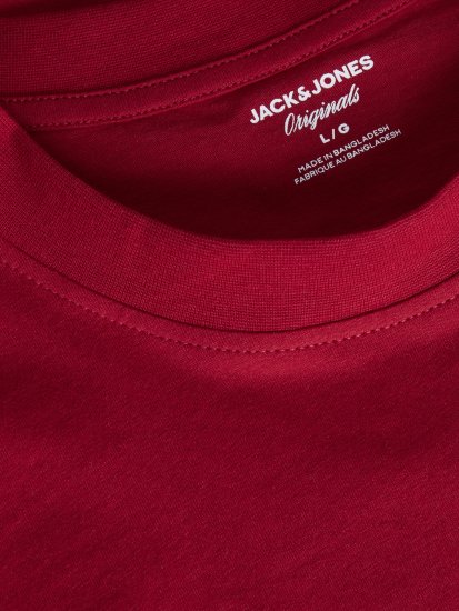 Jack & Jones Catskills T-Shirt Röd - T-shirts - Stora T-shirts - 2XL-14XL