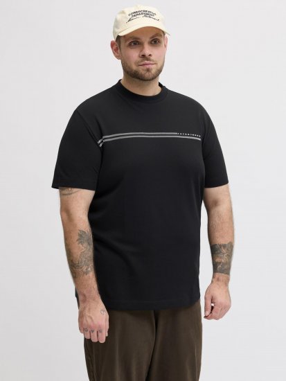 Jack & Jones Cofusion T-shirt Svart - T-shirts - Stora T-shirts - 2XL-14XL